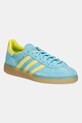 Semišové tenisky adidas Originals Handball Spezial plochá tyrkysová JR7351