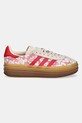 adidas Originals sneakersy Gazelle Bold JR8885 beżowy AW25