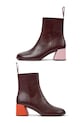 Camper cizme de piele TWS burgundia K400798.006