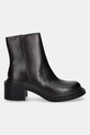 Δερμάτινες μπότες Camper Pix London K400804.004 μπορντό AW25