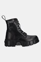 New Rock bocanci de piele CRUST NEGRO + TOWER CASCO M.WALL084NP.C8 negru AW25