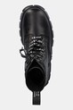 New Rock bocanci de piele CRUST NEGRO + TOWER CASCO negru M.WALL084NP.C8