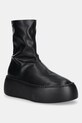 Giuseppe Zanotti botki Alma nieocieplane czarny RW40036.002