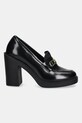 Δερμάτινες γόβες Love Moschino άνω των 8 εκ μαύρο JA1018AG1NJD0000