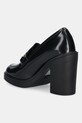 Δερμάτινες γόβες Love Moschino JA1018AG1NJD0000 μαύρο AW25