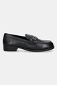 Usnjeni mokasini Love Moschino JA10242G1NIA0000 črna AW25