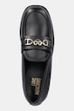 Kožené mokasíny Love Moschino černá JA10242G1NIA0000