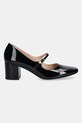 Love Moschino pantofi de piele JA10385G1NIH0000 negru AW25