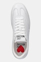 Kožené tenisky Love Moschino bílá JA15112G1NIA0100