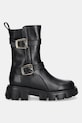 Love Moschino botki skórzane JA24095G1NIA0000 czarny AW25
