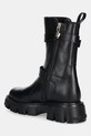 Obuwie Love Moschino botki skórzane JA24095G1NIA0000 czarny