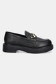 Love Moschino mokasyny skórzane JA10094G1NIA0000 czarny AW25