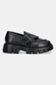 Usnjeni mokasini Love Moschino JA10155G1NIAX000 črna AW25