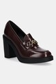 Δερμάτινες γόβες Love Moschino άνω των 8 εκ κόκκινο JA1018AG1NJD0556