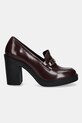 Δερμάτινες γόβες Love Moschino JA1018AG1NJD0556 κόκκινο AW25