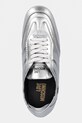 Love Moschino sneakersy skórzane srebrny JA10201G1NIF0902
