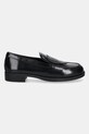 Love Moschino mokasyny skórzane JA10232G1NJD200A czarny AW25
