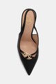 Usnjene visoke pete Love Moschino črna JA10309G1NIA0000