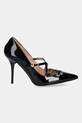Δερμάτινες γόβες Love Moschino JA10319G1NIH0000 μαύρο AW25