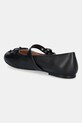 Obuwie Love Moschino baleriny skórzane JA11091G1NIE000A czarny