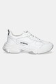Love Moschino sneakersy skórzane JA15246G1NIA0100 biały AW25