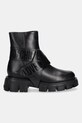 Love Moschino botki skórzane JA24115G1NIAX000 czarny AW25