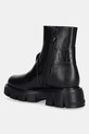 Obuwie Love Moschino botki skórzane JA24115G1NIAX000 czarny