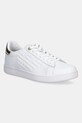EA7 Emporio Armani sneakersy skóra powlekana biały AF10848.7X000331.M0015