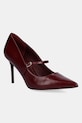 Aldo stilettos de piele ELEDELADAR subțire burgundia 14053620.ELEDELADAR