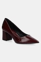 Aldo scarpe décolleté YBALELIN pelle fiore granata 14055461.YBALELIN