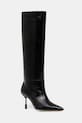 MSGM ghete de piele peste 8 cm negru 3941MDS954.818.99