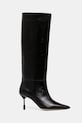 MSGM ghete de piele 3941MDS954.818.99 negru AW25