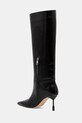Obuwie MSGM kozaki skórzane 3941MDS954.818.99 czarny