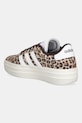 Încălțăminte adidas sneakers din piele întoarsă Vl Court Bold JS4376 bej