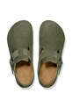 Birkenstock półbuty zamszowe London zielony 1030829.