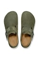 Semišové poltopánky Birkenstock London zelená 1030829.