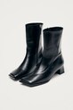 Kožne gležnjače Alohas Chantal S100988.01 crna AW25