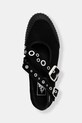 Μπαλαρίνες σουέτ Vans Mary Jane Straps μαύρο VN000D9ABLA1
