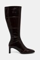 Kožené kozačky Billi Bi A9291.266 hnědá AW25