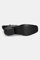 Weekend Max Mara stivaletti alla caviglia in pelle Ranch 2525796034600.BLACK nero