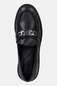 Δερμάτινα μοκασίνια Dkny Radisson μαύρο K2510414.BLK