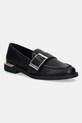 Μοκασίνια Dkny Jorvyn φλατ μαύρο K3574688.BLK