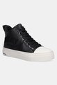 Dkny trampki Yaser imitacja skóry licowej czarny K3500746.BLK