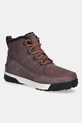 The North Face śniegowce Sierra Mid Lace lekko ocieplane czerwony NF0A4T3XC9R1