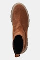 Weekend Max Mara botine din piele întoarsă Genepi maro 2525796035600.TOBACCO