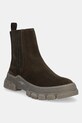 Weekend Max Mara magasszárú cipő velúrból Genepi platform zöld 2525796035600.KAKI