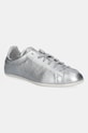 Kožené tenisky adidas Originals Stan Smith Lo Pro W nízký stříbrná JQ6427