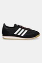 adidas Originals sneakersy zamszowe Sl 72 Og W JQ8326 czarny AW25