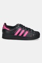 adidas Originals sneakersy skórzane Superstar II W JS1339 czarny AW25