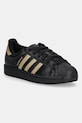 Kožené tenisky adidas Originals Superstar II W iný čierna JS1340